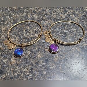 Two Alex and Ani Gold Constellation Bracelets- Big Dipper & Little Dipper